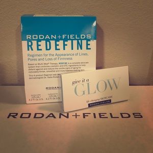 New Rodan + Fields Redefine Regimen & Glow sample